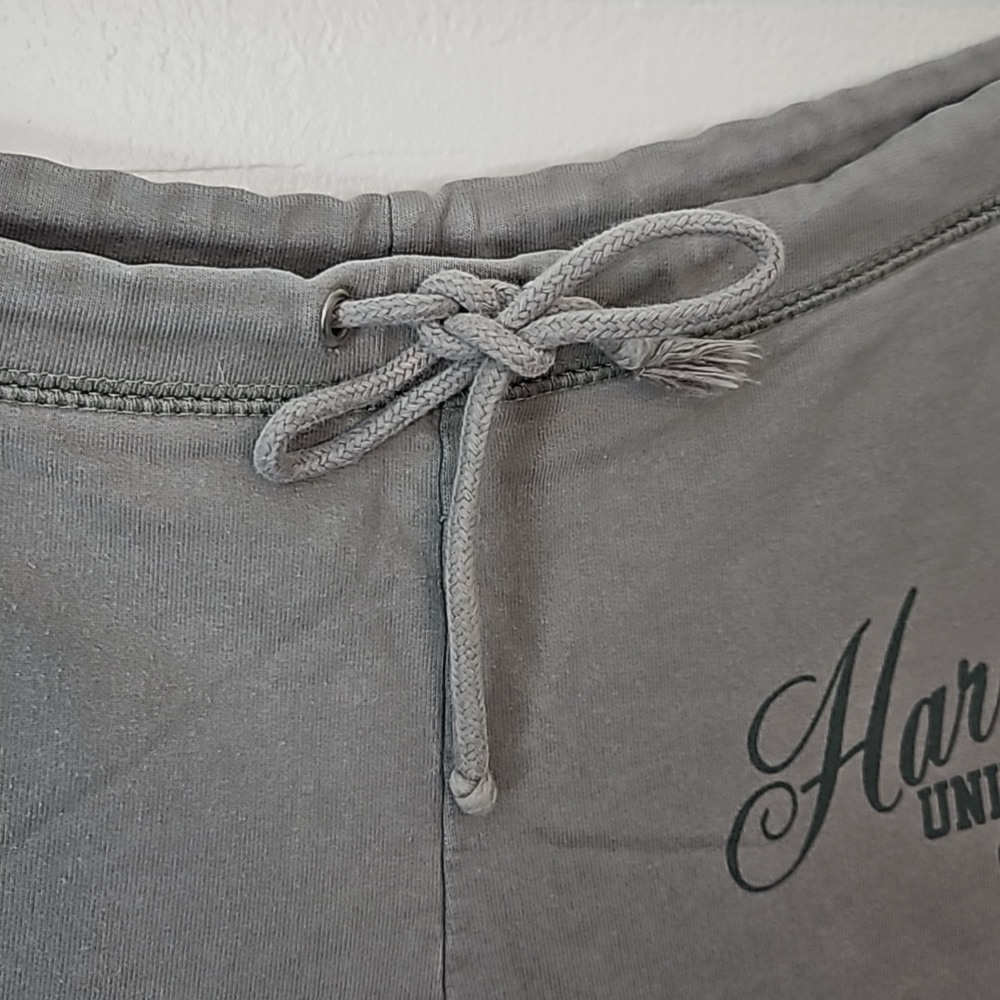 Harvard University Green/gray Wide Leg Sweatpants Size XLarge 🎯 - Picture 4 of 6